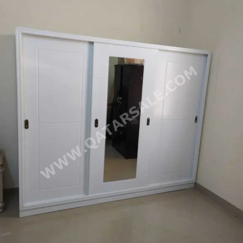 Wardrobes & Dressers Doha Furniture White Qatar 2022 Sliding Door 3
