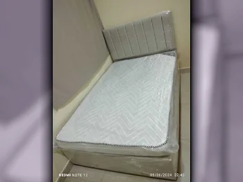 Beds - Single  - Yellow  - Mattress Included  - With Bedside Table