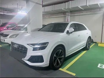 Audi  Q8  S-Line  2019  Automatic  74,000 Km  6 Cylinder  All Wheel Drive (AWD)  SUV  White