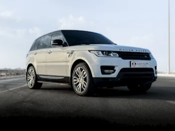 Land Rover  Range Rover  Sport Super charged  2015  Automatic  150 Km  8 Cylinder  Four Wheel Drive (4WD)  SUV  White