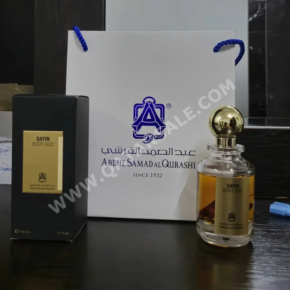 العطور والعناية بالجسم عطور  كلا الجنسين  Abdul Samad Al Qurashi  المملكة العربية السعودية  SatinOud  100 مل