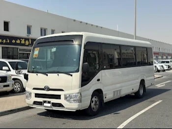  Toyota  Coaster  2020  Manual  197,000 Km  4 Cylinder  Rear Wheel Drive (RWD)  Van / Bus  White  With Warranty