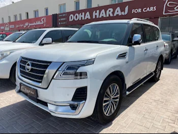 Nissan  Patrol  Platinum  2020  Automatic  123,000 Km  6 Cylinder  Four Wheel Drive (4WD)  SUV  White