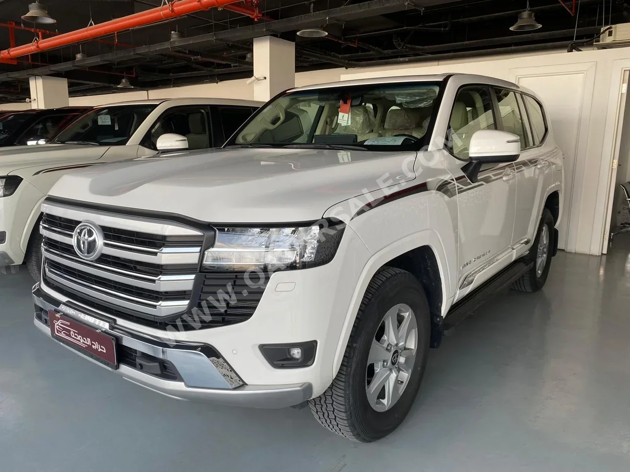 Toyota  Land Cruiser  GXR Twin Turbo  2023  Automatic  49,000 Km  6 Cylinder  Four Wheel Drive (4WD)  SUV  White  With Warranty