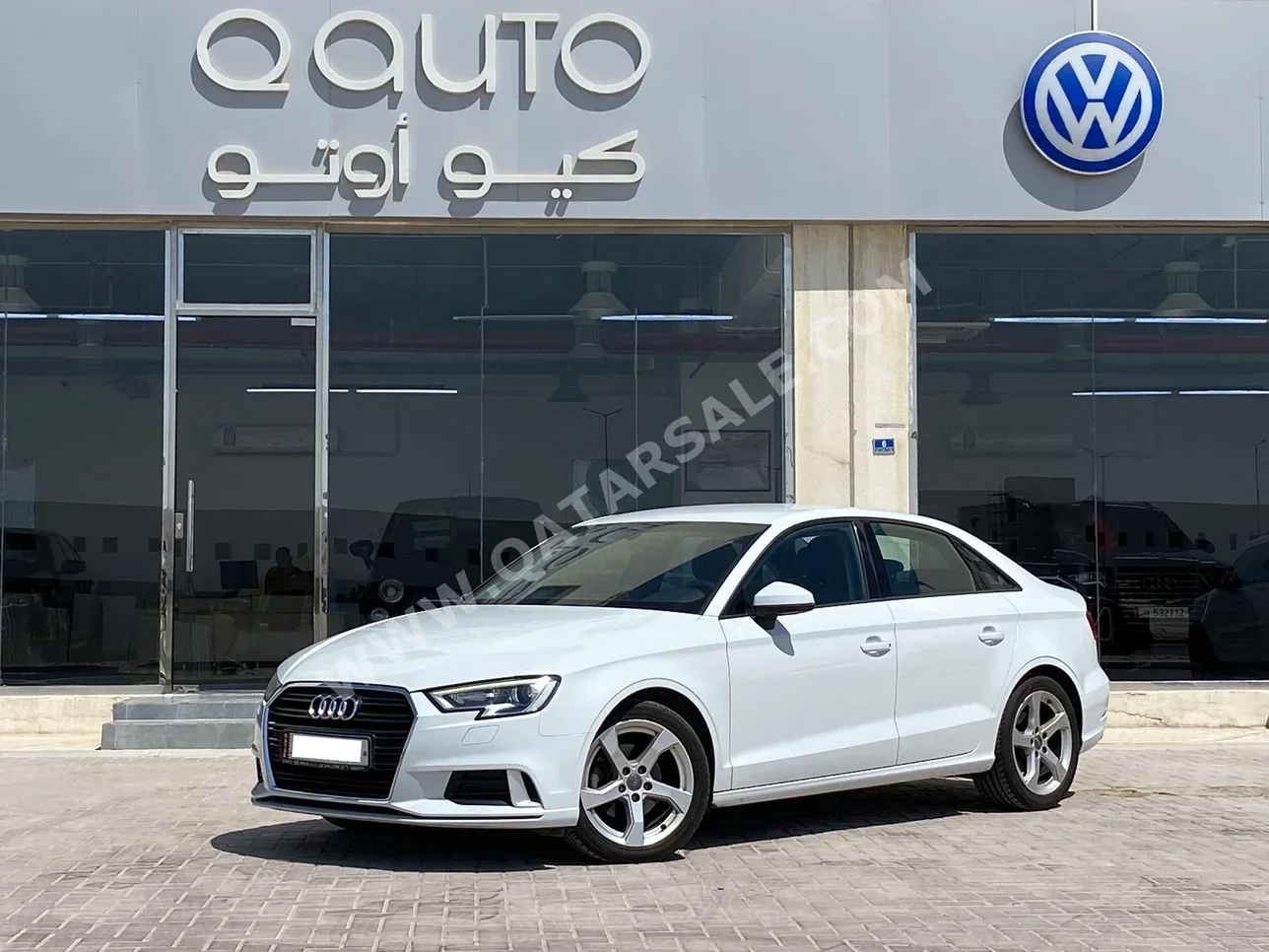 Audi  A3  35 TFSI  2019  Automatic  84,000 Km  4 Cylinder  Rear Wheel Drive (RWD)  Sedan  White