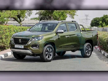 Peugeot  Landtrek  2023  Automatic  0 Km  4 Cylinder  Four Wheel Drive (4WD)  Pick Up  Green  With Warranty