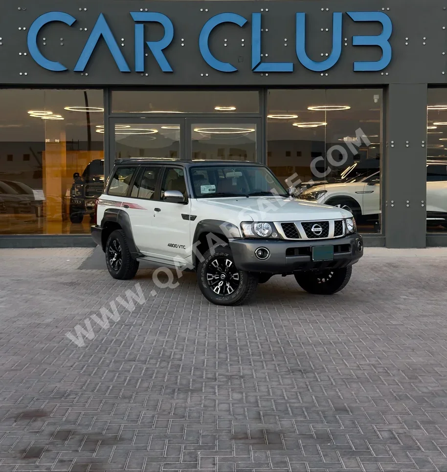 Nissan  Patrol  Super Safari  2024  Automatic  0 Km  6 Cylinder  Four Wheel Drive (4WD)  SUV  White  With Warranty