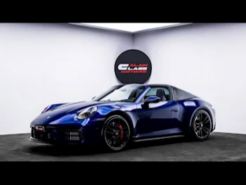 Porsche  Targa  4  2023  Automatic  2,262 Km  6 Cylinder  Rear Wheel Drive (RWD)  Convertible  Blue