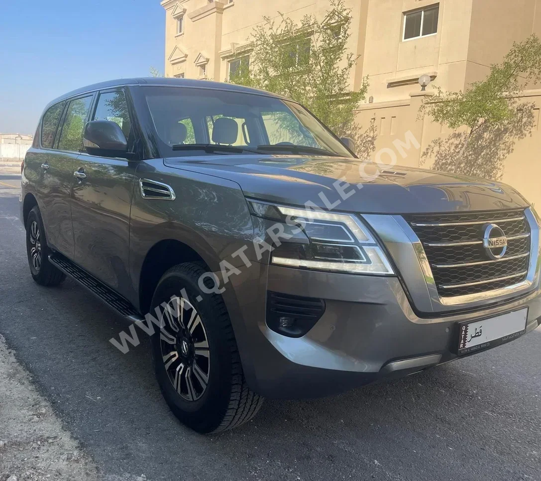 Nissan  Patrol  SE  2021  Automatic  86,000 Km  6 Cylinder  Four Wheel Drive (4WD)  SUV  Gray  With Warranty