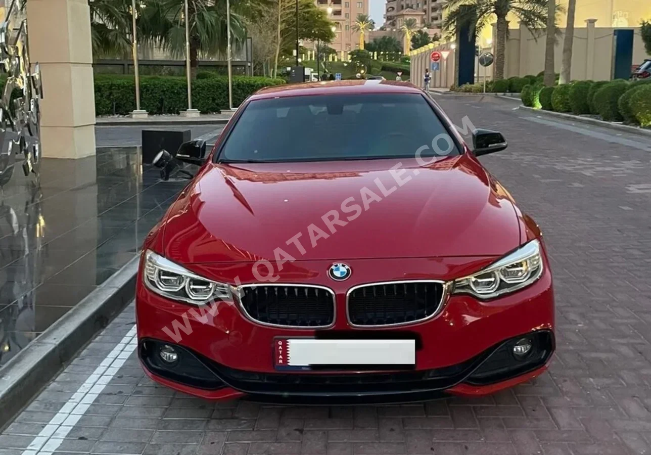 BMW  4-Series  420 I M  2015  Automatic  110,000 Km  4 Cylinder  Rear Wheel Drive (RWD)  Convertible  Red