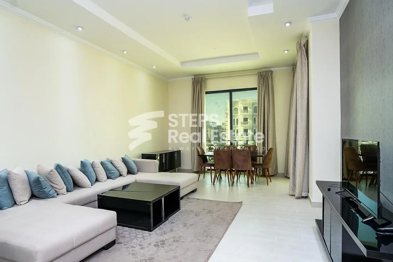 1 Bedrooms  Apartment  in Lusail -  Fox Hills  Fully Furnished