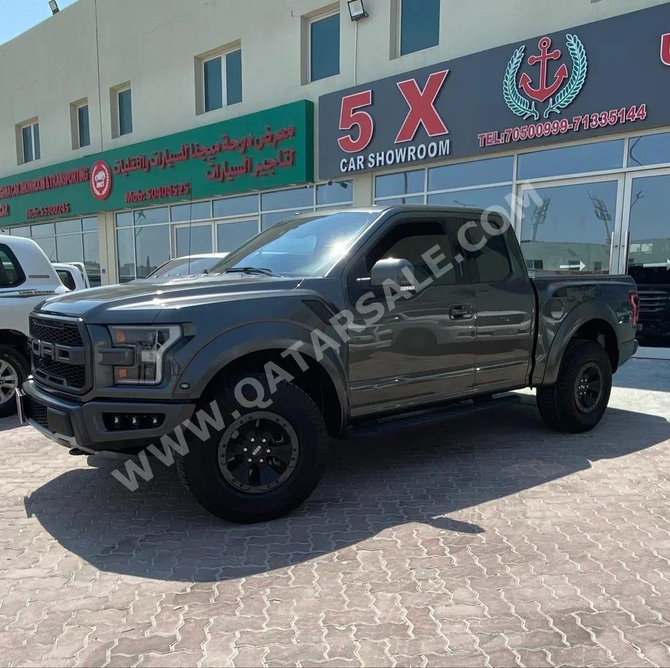 فورد  أف  150 رابتر  2018  اوتوماتيك  109,000 كم  6 سلندر  دفع رباعي  بيكب  رمادي