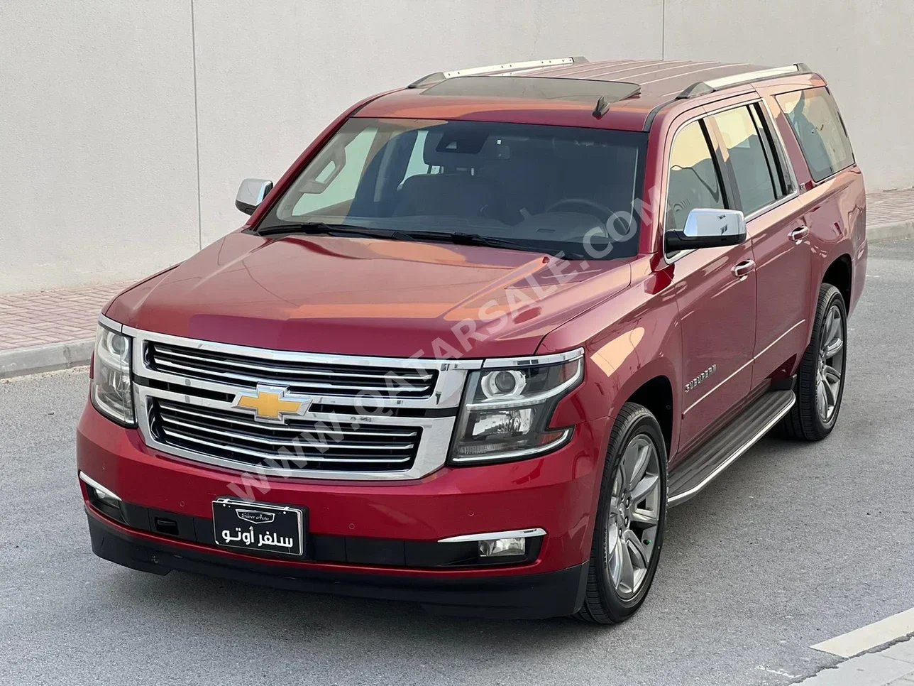 Chevrolet  Suburban  LTZ  2015  Automatic  129,000 Km  8 Cylinder  Four Wheel Drive (4WD)  SUV  Red