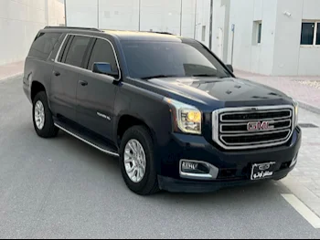 GMC  Yukon  XL  2018  Automatic  107٬000 Km  8 Cylinder  Four Wheel Drive (4WD)  SUV  Blue