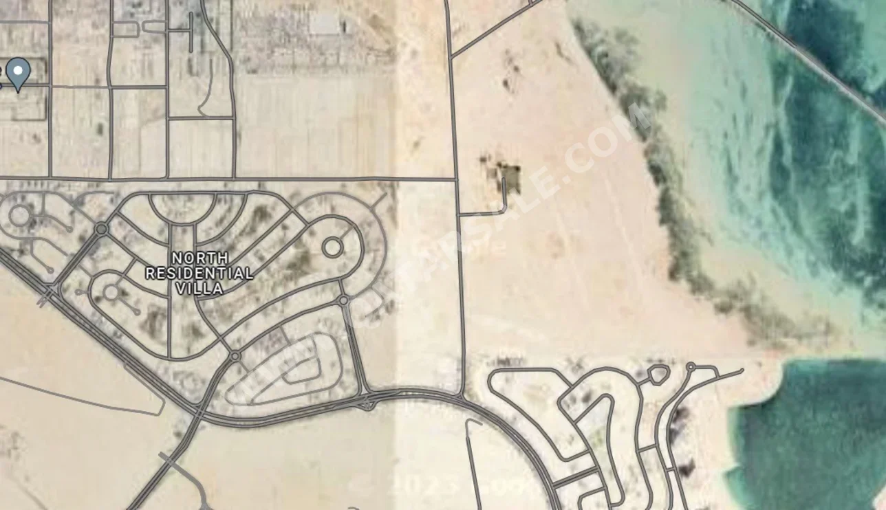 Lands For Sale in Lusail  - North Residential Villa  -Area Size 400 Square Meter