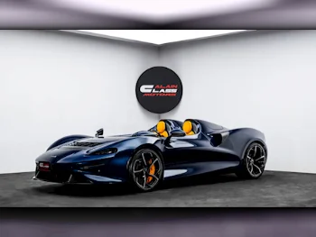 Mclaren  Elva  Roadster  2021  Automatic  1,147 Km  8 Cylinder  All Wheel Drive (AWD)  Convertible  Blue