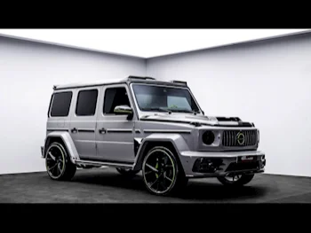 Mercedes-Benz  G-Class  63 Mansory  2021  Automatic  747 Km  8 Cylinder  Four Wheel Drive (4WD)  SUV  Gray