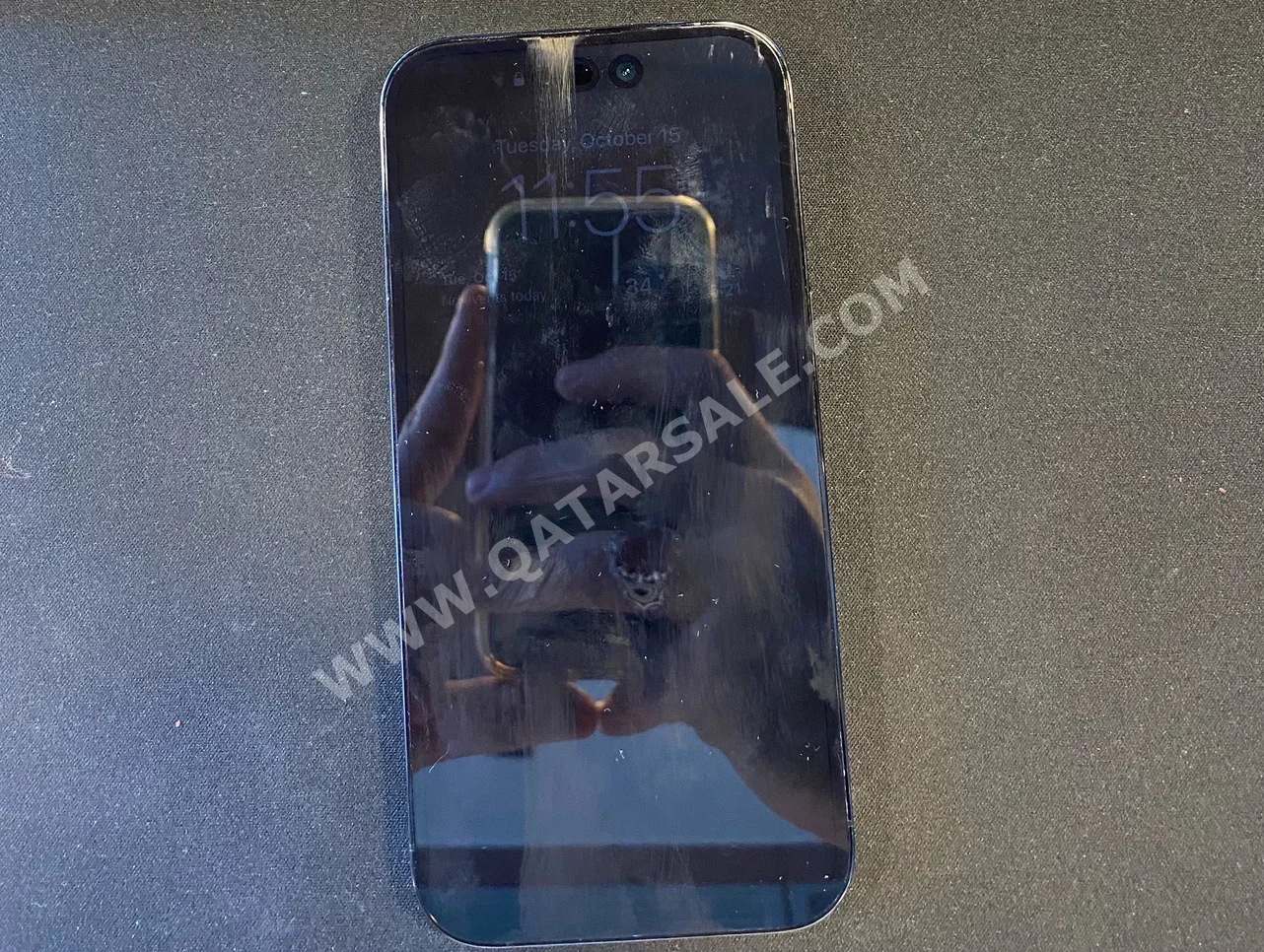 ابل - ايفون 14 - برو - أسود - 256 جيجابايت