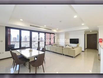 2 Bedrooms  Apartment  in Doha -  The Pearl  Fully Furnished