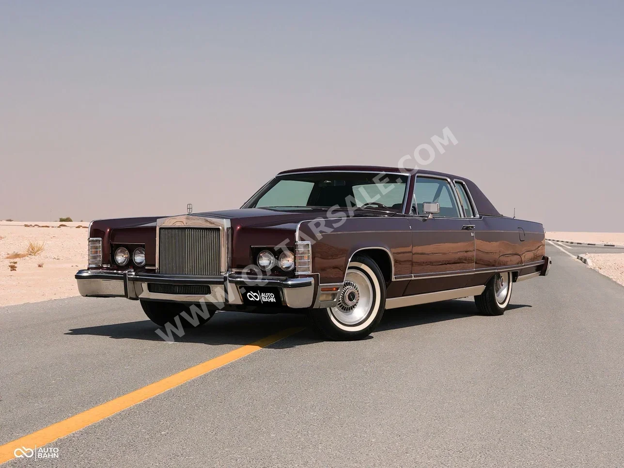 Lincoln  Continental  1977  Automatic  125,000 Km  8 Cylinder  Rear Wheel Drive (RWD)  Coupe / Sport  Maroon