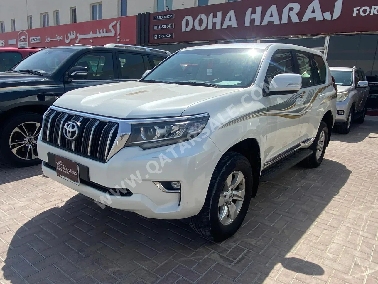 Toyota  Prado  TXL  2019  Automatic  163,000 Km  6 Cylinder  Four Wheel Drive (4WD)  SUV  White