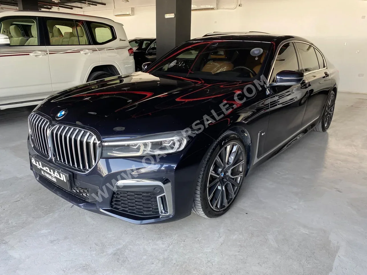 BMW  7-Series  740 Li  2022  Automatic  70,000 Km  6 Cylinder  Rear Wheel Drive (RWD)  Sedan  Dark Blue  With Warranty