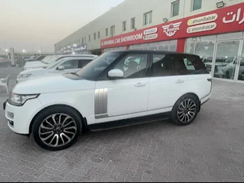 Land Rover  Range Rover  Vogue  Autobiography  2014  Automatic  191,000 Km  8 Cylinder  Four Wheel Drive (4WD)  SUV  White