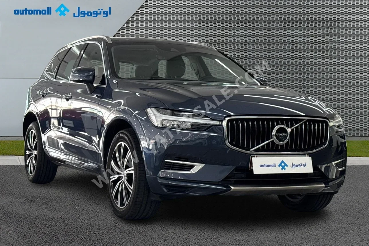 Volvo  XC  60  2021  Automatic  25,295 Km  4 Cylinder  All Wheel Drive (AWD)  SUV  Blue  With Warranty