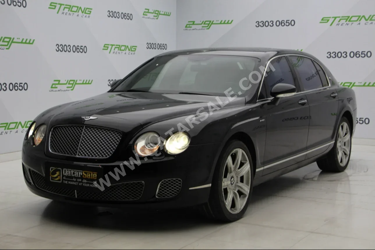 Bentley  Continental  Flying Spur  2006  Automatic  76,000 Km  12 Cylinder  All Wheel Drive (AWD)  Sedan  Black