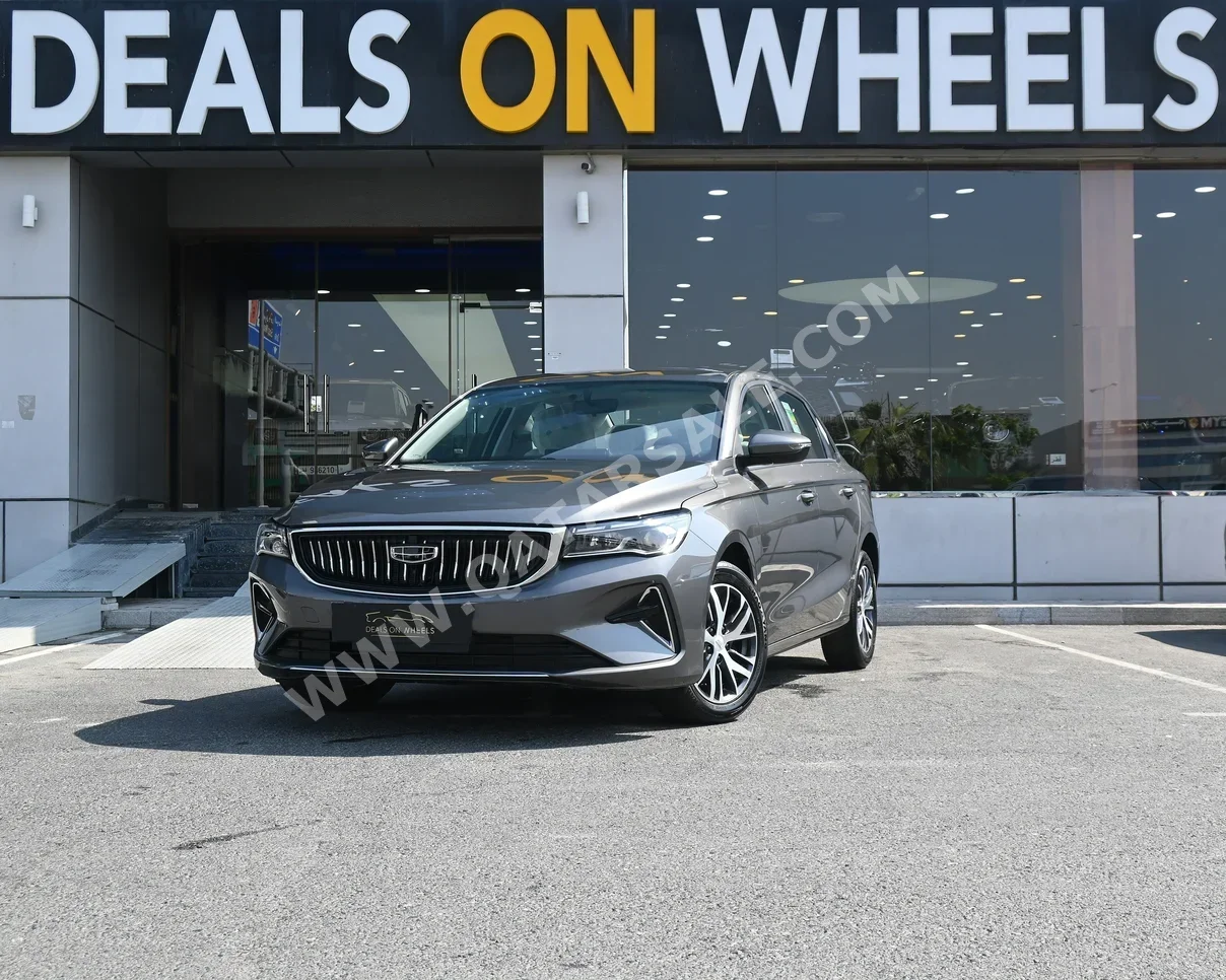 Geely  Emgrand  2025  Automatic  1,500 Km  4 Cylinder  Front Wheel Drive (FWD)  Sedan  Gray  With Warranty