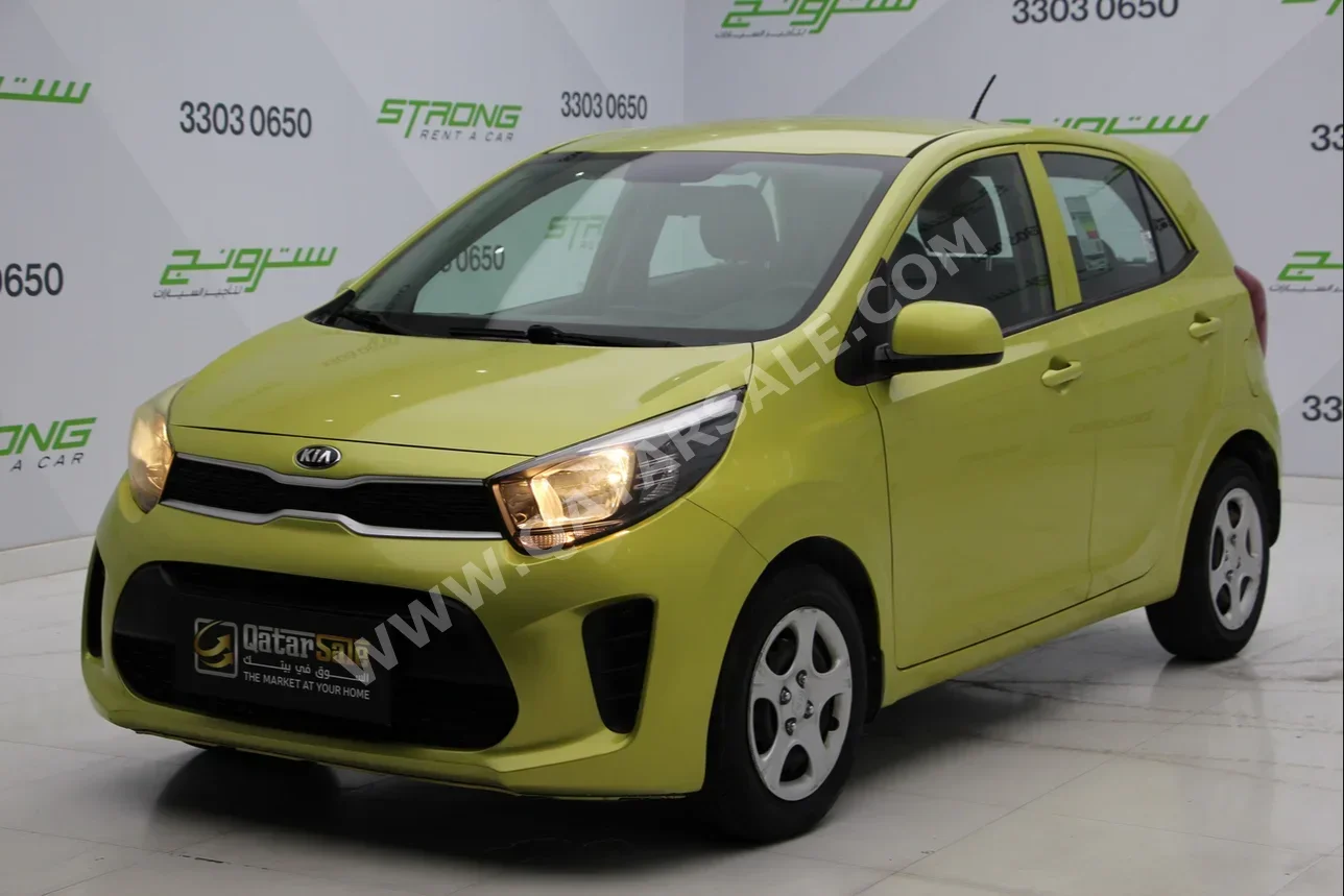 Kia  Picanto  2019  Automatic  133,000 Km  4 Cylinder  Front Wheel Drive (FWD)  Hatchback  Green