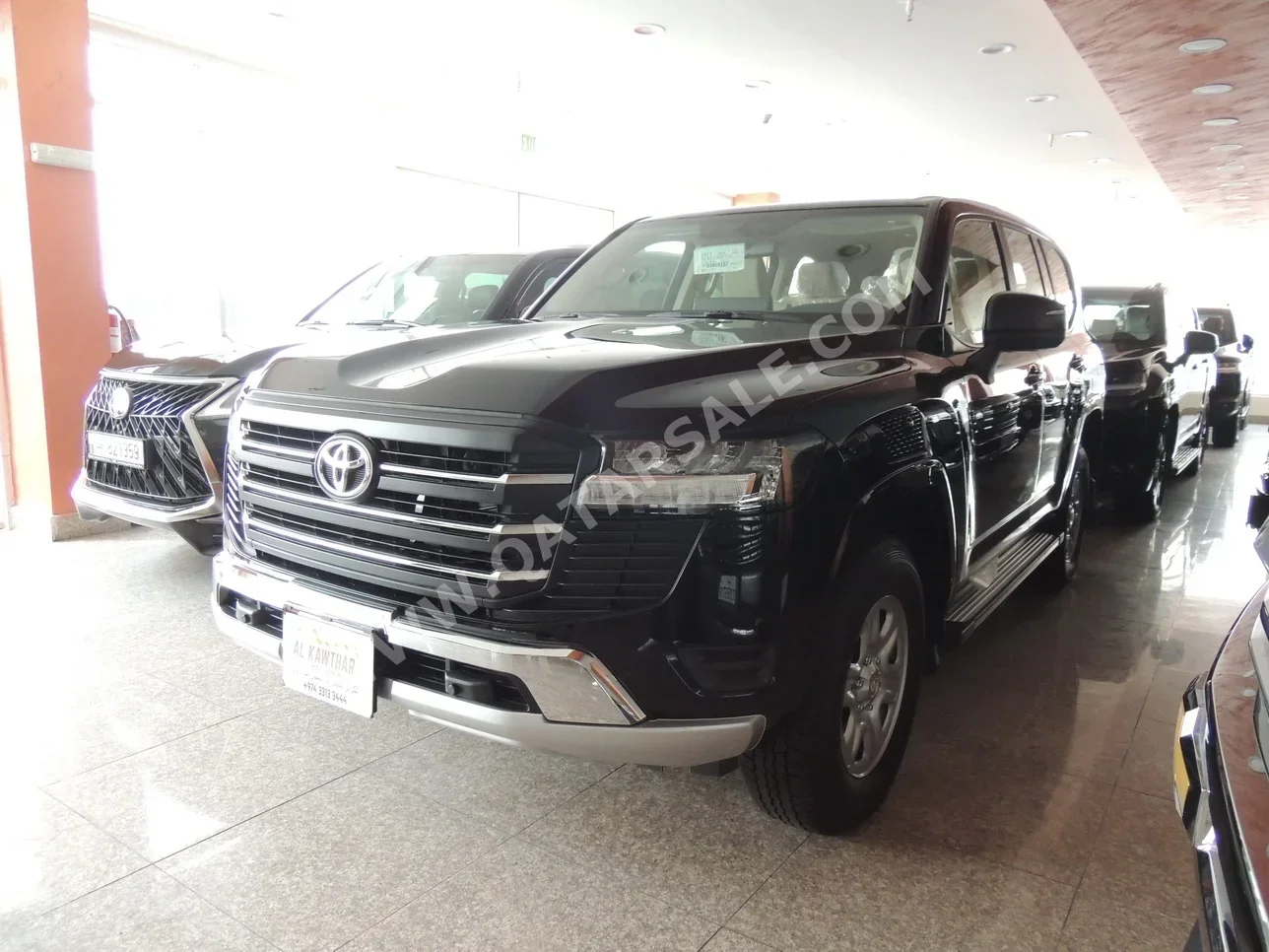  Toyota  Land Cruiser  GX  2024  Automatic  0 Km  6 Cylinder  Four Wheel Drive (4WD)  SUV  Black  With Warranty