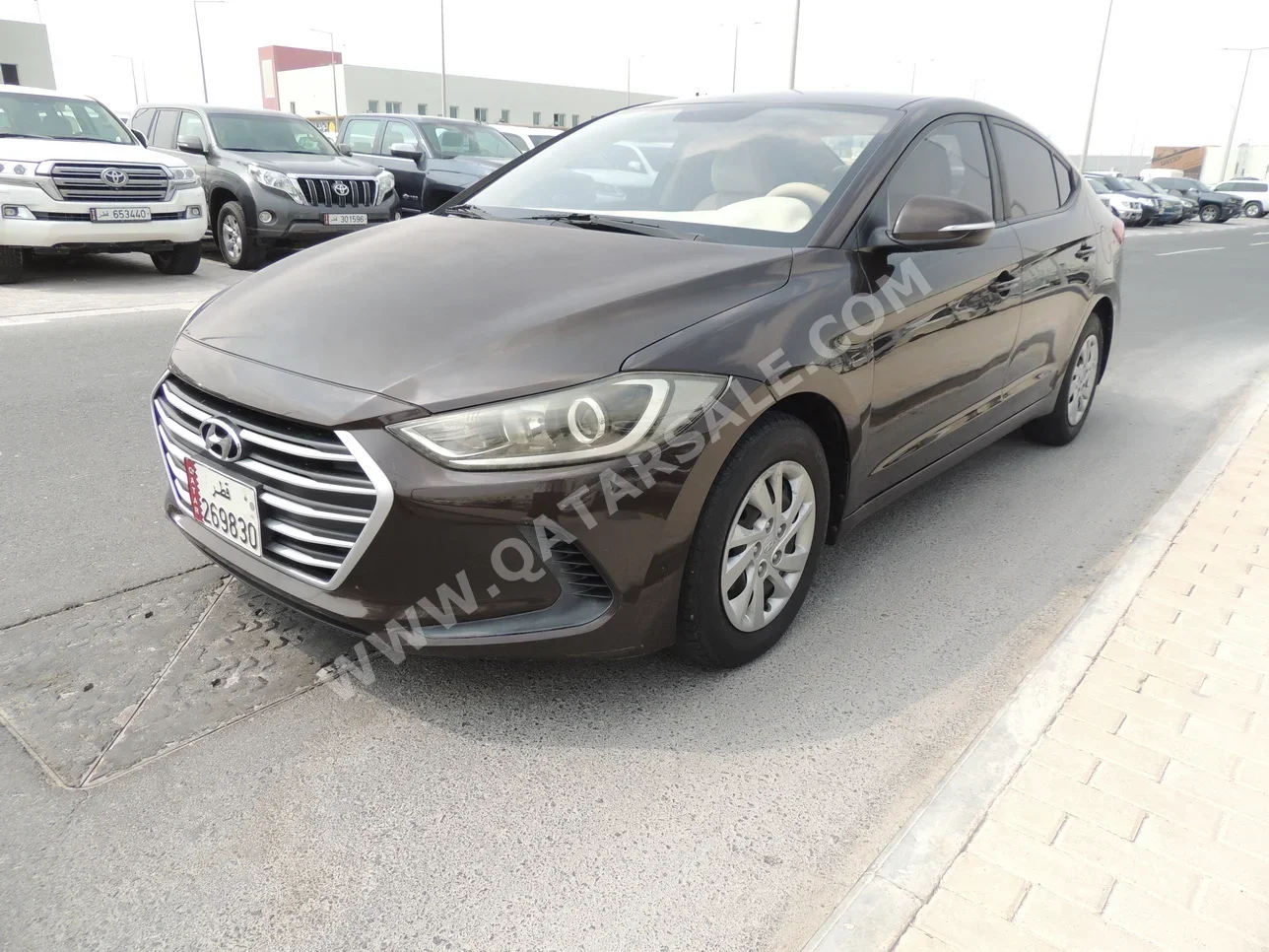 Hyundai  Elantra  2017  Automatic  192,000 Km  4 Cylinder  Front Wheel Drive (FWD)  Sedan  Brown