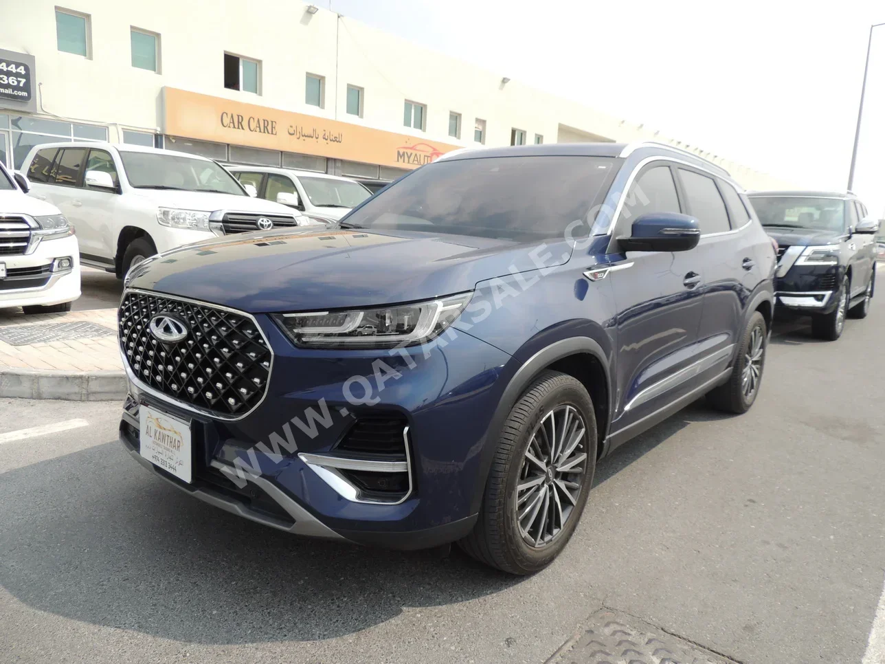 Chery  Tiggo  8 pro  2022  Automatic  31,000 Km  4 Cylinder  Front Wheel Drive (FWD)  SUV  Dark Blue