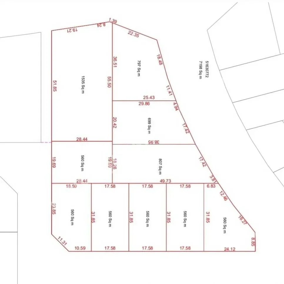 Lands For Sale in Al Rayyan  - Izghawa  -Area Size 560 Square Meter