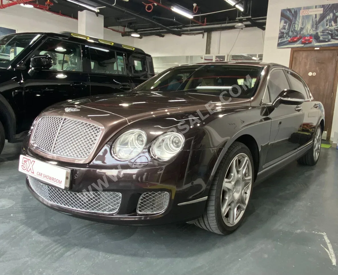 Bentley  Continental  Flying Spur  2010  Automatic  53,000 Km  12 Cylinder  All Wheel Drive (AWD)  Sedan  Brown