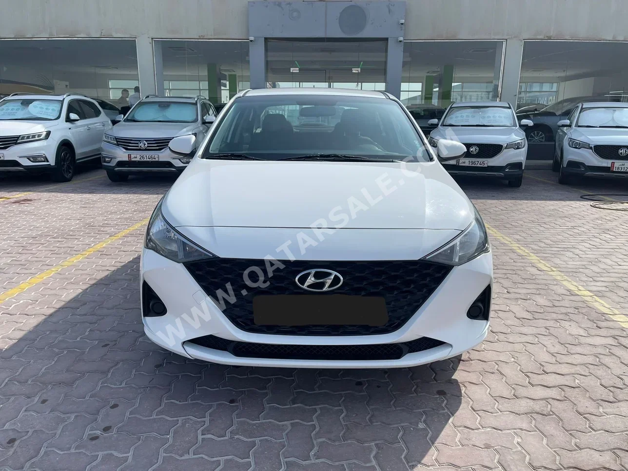 Hyundai  Accent  2021  Automatic  85,000 Km  4 Cylinder  Front Wheel Drive (FWD)  Sedan  White  With Warranty