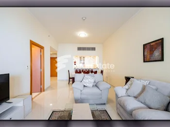 1 Bedrooms  Apartment  in Doha -  The Pearl  Fully Furnished