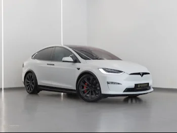  Tesla  Model X  2023  Automatic  7,700 Km  0 Cylinder  All Wheel Drive (AWD)  Sedan  White  With Warranty