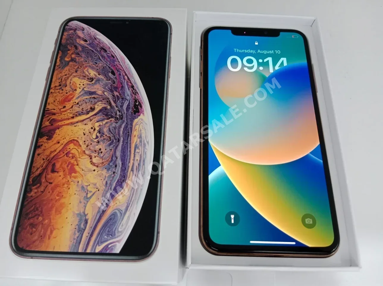 Apple  - iPhone  - Xs max  - Gold  - 512 GB