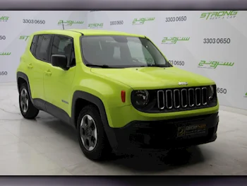 Jeep  Renegade  Sport  2017  Automatic  117,000 Km  4 Cylinder  Four Wheel Drive (4WD)  SUV  Green