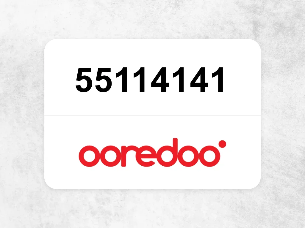 Ooredoo Mobile Phone  55114141