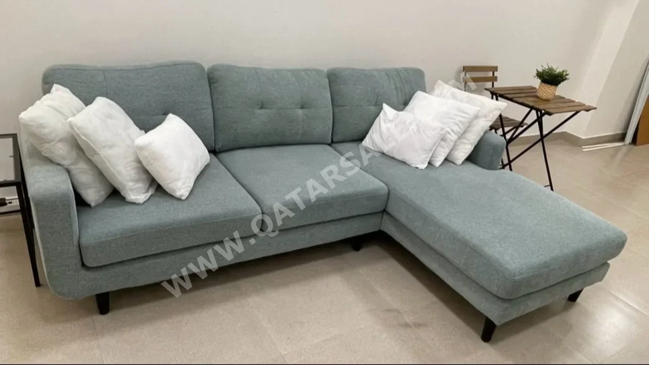 Sofas, Couches & Chairs Home Center  Corner Sofas  - Fabric  - Turquoise