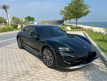 Porsche  Taycan  4 Sport Turismo  2022  Tiptronic  14,500 Km  0 Cylinder  Four Wheel Drive (4WD)  Hatchback  Black  With Warranty