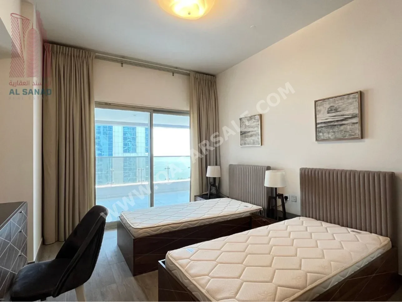 2 Bedrooms  Apartment  in Doha -  West Bay  Fully Furnished