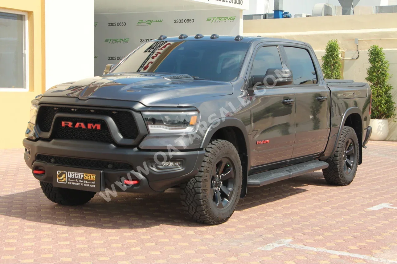 Dodge  Ram  Rebel  2023  Automatic  16,900 Km  8 Cylinder  Four Wheel Drive (4WD)  Pick Up  Gray  With Warranty