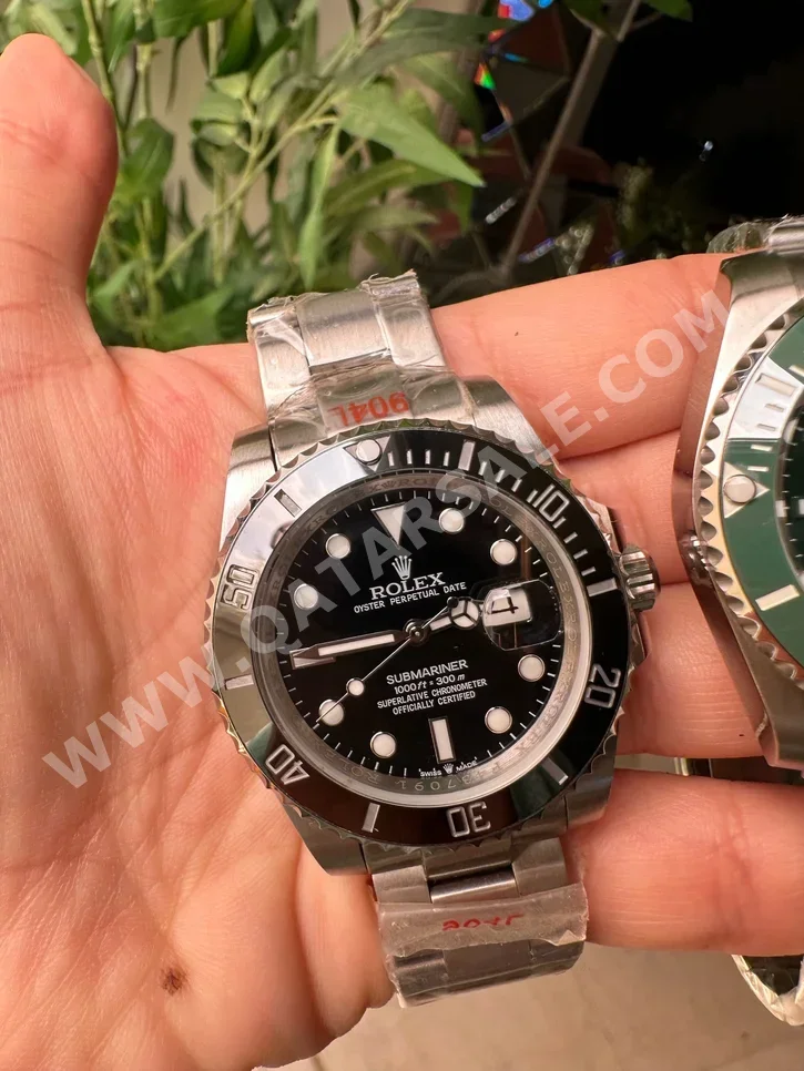 Watches - Rolex  - Analogue Watches  - Black  - Men Watches