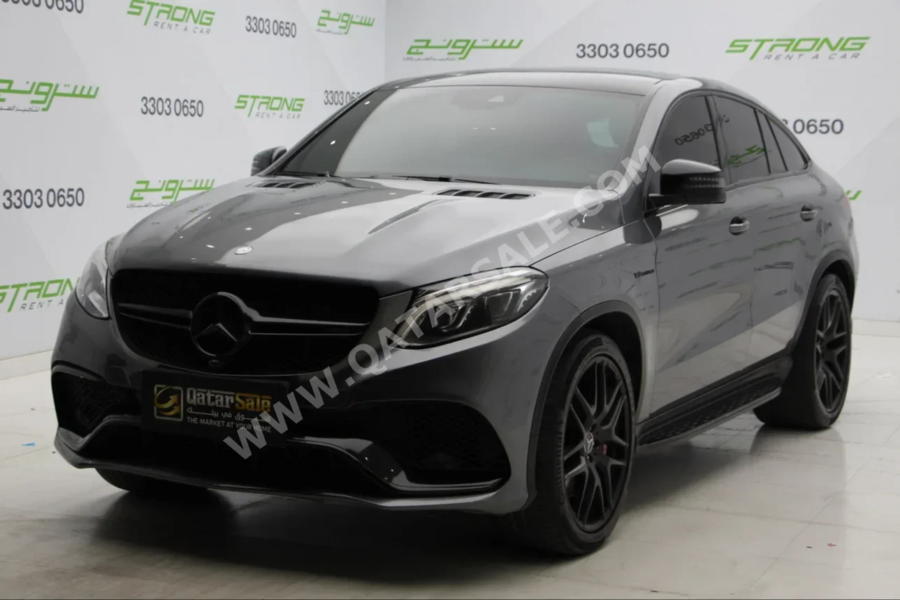 Mercedes-Benz  GLE  63S AMG  2017  Automatic  124,000 Km  8 Cylinder  Four Wheel Drive (4WD)  SUV  Gray