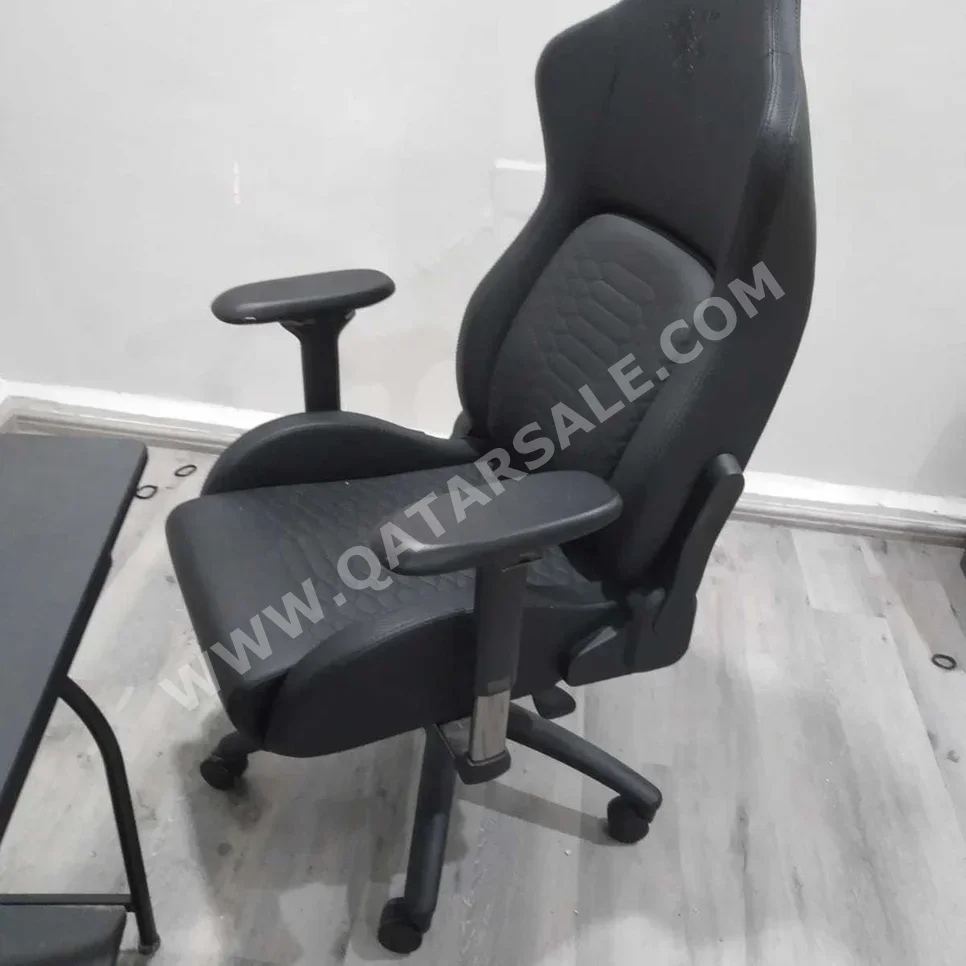 Desk Chairs IKEA Gaming Chair Black For Sale in Qatar