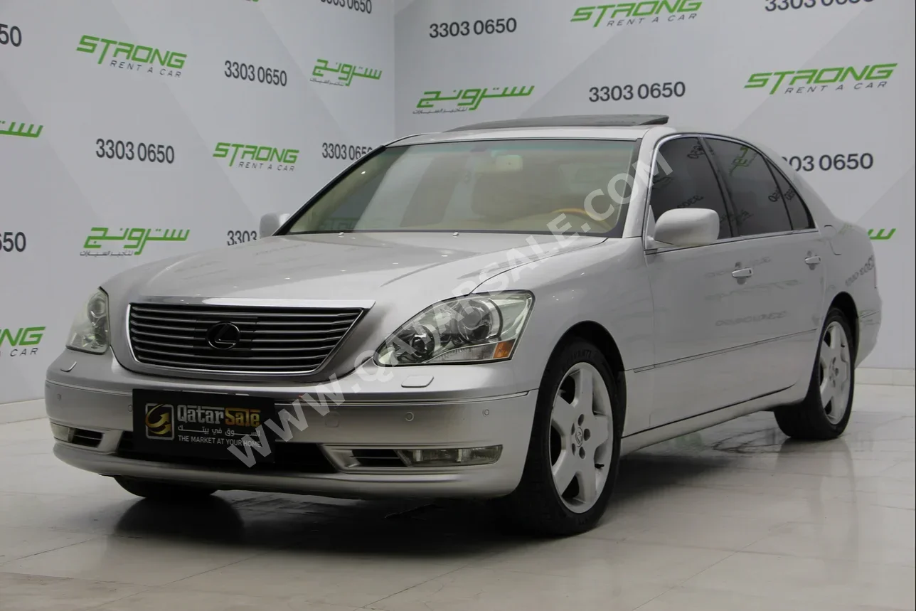 Lexus  LS  430  2004  Automatic  280,000 Km  8 Cylinder  Rear Wheel Drive (RWD)  Sedan  Silver